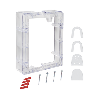 Espaciador de conducto con marco - Transparente para la serie Stopper | STI-3100