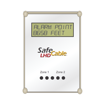 Módulo Localizador de Distancia de Doble Zona para Cable Detector de Calor | DLM-Z2