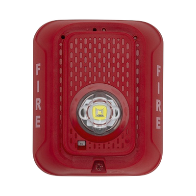 Lámpara LED Estroboscópica para Montaje en Pared, Color Rojo, Nivel de Candelas Seleccionable, Nuevo Diseño Moderno y Elegante y Menor Consumo de Corriente | SRLED