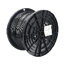 Bobina de Cable UTP de 4 Pares OSP (Planta Externa), Cat6 de Rango Extendido, 22 AWG, Color Negro, 305 Metros (1000 Pies). | PUO6C2204BL-GZ