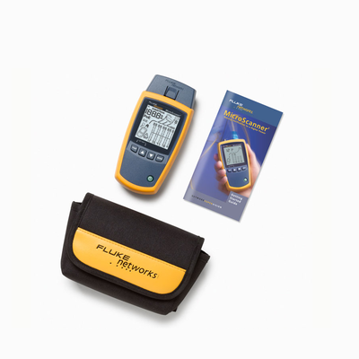 Verificador de Red MicroScanner2, para Comprobación de Redes de Voz, Datos y Video, con Pantalla LCD Retroiluminada | MS2-100