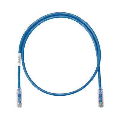 Cable de Parcheo UTP Categoría 5e, con Plug Modular en Cada Extremo - 0.3 Metros (1 Pie) - Azul | NK5EPC1BUY