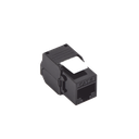 Módulo Jack Keystone Cat6 (Toolless), con Terminación en Ángulo 180 - Color Negro, Compatible con Faceplate y Patchpanel Linkedpro | LP-KJ-610-TTBK