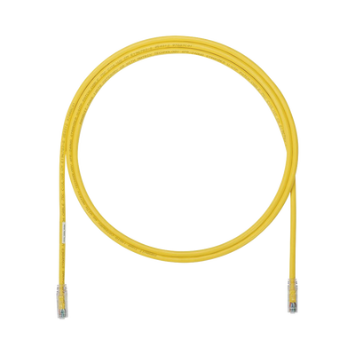 Cable de Parcheo UTP, Cat6A, 24 AWG, CM, Color Amarillo, 1.52 Metros (5 Pies) | UTP6AX5YL