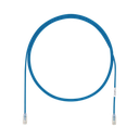 Cable de Parcheo UTP Cat6A, CM/LSZH, Diámetro Reducido (28AWG), Color Azul, 3.05 Metros (10 Pies) | UTP28X10BU