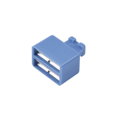 Clip de Puente, Para Uso con Regletas S66 de Siemon, de 1 Par, Color Azul | SMBC-2-6