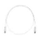 Cable de Parcheo TX6, UTP Cat6, 24 AWG, CM, Color Blanco Mate, 0.91 Metros (3 Pies) | UTPSP3Y
