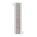 Bloque de Conexión S66, Capacidad de 50 Pares, Cat5e, Para Cable Sólido 22 a 26 AWG | M1-50
