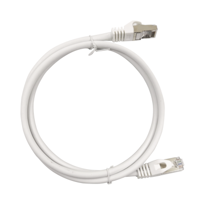 Patch Cord Cat6A 10G Blindado 7.0 Metros (22.96 Pies) Blanco | LP-STP-6A-700WH