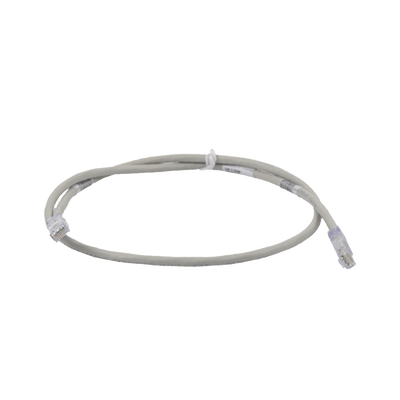 Cable de Parcheo TX6, UTP Cat6, 24 AWG, CM, Color Gris, 0.30 Metros (1 Pie) | UTPSP1GYY