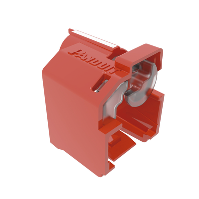 Kit de 10 Dispositivos Recubiertos para Impedir Desconexión de Plug RJ45, Color Rojo, Incluye Herramienta para Instalar/Retirar | PSL-DCPLRE