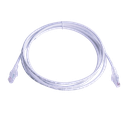 Patch Cord MC6 Modular Cat6 UTP, CM/LS0H, 3.05 Metros (10 Pies), Color Blanco, Versión Bulk (Sin Empaque Individual) | MC6-10-02B
