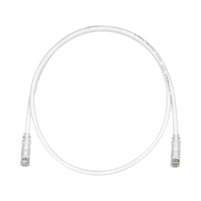 Cable de Parcheo TX6, UTP Cat6, 24 AWG, CM, Color Blanco Mate, 9.14 Metros (30 Pies) | UTPSP30Y