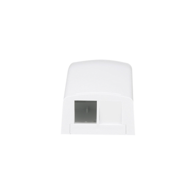 Caja de Montaje en Superficie, Para 2 Módulos Keystone, Color Blanco | NK2BXWH-A