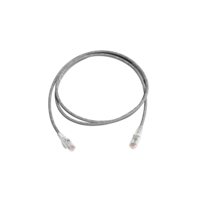 Patch Cord MC6 Modular Cat6 UTP, CM/LS0H, 1.52 Metros (5 Pies), Color Gris | MC6-05-04