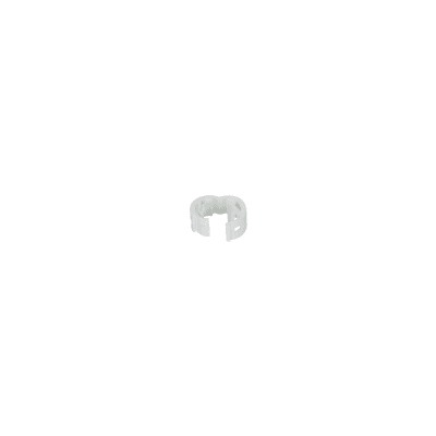 Kit de 25 Clips de Identificación Para Patch Cords, Compatible con Diámetros de 4.7 a 7.8 mm (0.19 a 0.31 Pulgadas), Color Blanco | PCBANDWH-Q