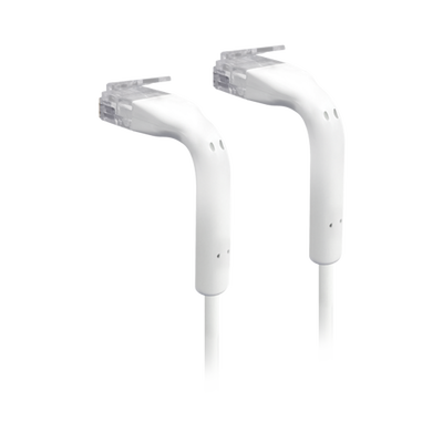 UniFi Ethernet Patch Cable Cat6 de 1 Metro (3.28 Pies), Color Blanco | UC-PATCH-1M-RJ45