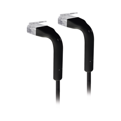 UniFi Ethernet Patch Cable Cat6 de 3 Metros (9.84 Pies), Color Negro | UC-PATCH-3M-RJ45-BK