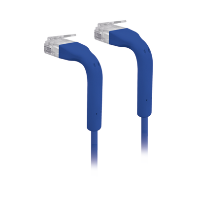 UniFi Ethernet Patch Cable Cat6 de 2 Metros (6.56 Pies), Color Azul | UC-PATCH-2M-RJ45-BL