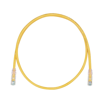 Cable de Parcheo TX6, UTP Cat6, 24 AWG, CM, Color Amarillo, 0.91 Metros (3 Pies) | UTPSP3YLY