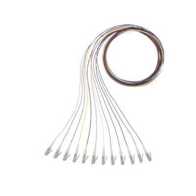 Kit de 12 Pigtails con Conector LC, Multimodo 50/125 OM3, 900um, de 1 Metro (3.28 Pies) | NKFPX1BN1NKM001