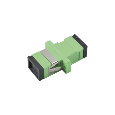 Módulo Acoplador de Fibra Óptica Simplex SC/APC a SC/APC para Fibra Monomodo | LP-FOAD-6077