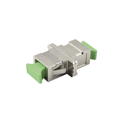 Módulo Acoplador de Fibra Óptica Simplex SC/APC a SC/APC Compatible con Fibra Monomodo | LP-FOAD-6139