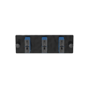 Placa Acopladora de Fibra Optica FAP, Con 3 Conectores SC Duplex (6 Fibras), Para Fibra Monomodo OS1/OS2, Color Azul | FAP3WBUDSCZ
