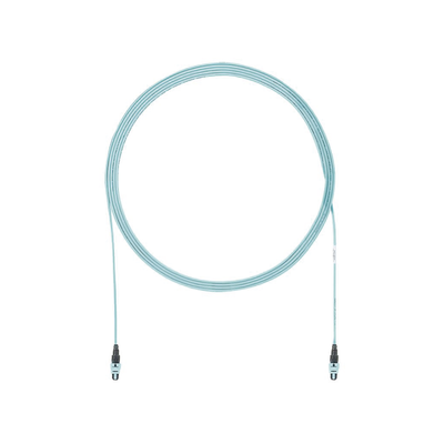 Cable de Interconexión de 12 Fibras Ópticas Multimodo OM4, Con Conector Pan-MPO Hembra - Hembra, Polaridad A, LSZH, de 17 Metros (55.77 Pies) | FRZTL77X001M017