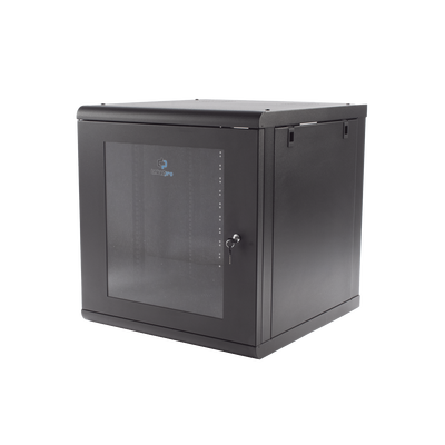 Gabinete de Pared 16U de 635 mm de Profundidad, Rack de 19 in en Acero Reforzado: Compacto y Resistente para Soluciones Profesionales | SR-1916-GN2G