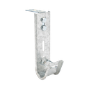 Soporte (Gancho) tipo J-Hook, hasta 7 cables Cat6, ideal para soportar cableado en los espacios de manipulación al aire, Para instalación en interior | CH-J25-EZ