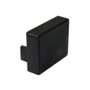 Tapa Final en Color Negro de PVC Auto Extinguible, Para Canaleta TMK-1720-N-CC (5290-02003) | TMK-1720-F-N