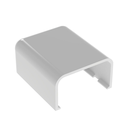 Tapa Final, para uso con canaleta LD10, material ABS, Color Blanco | ECF10WH-X