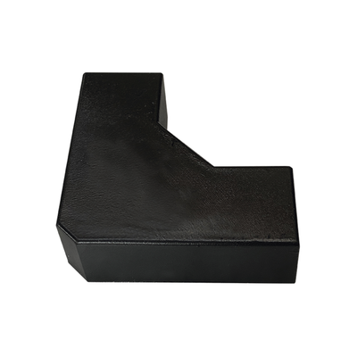 Sección en "L" Color Negro de PVC Auto Extinguible, Para Canaleta TMK-1720-N-CC (5230-02003) | TMK-1720-L-N
