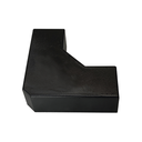 Sección en "L" Color Negro de PVC Auto Extinguible, Para Canaleta TMK-1720-N-CC (5230-02003) | TMK-1720-L-N