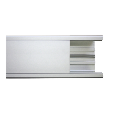 Canaleta de aluminio, 99 x 72 mm, tramo de 3m. (8101-80300) | INKA-100