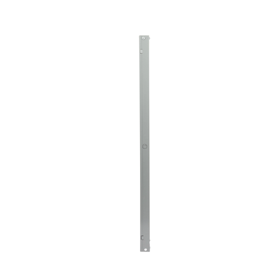 Ducto cuadrado embisagrado 6.5 x 6.5 cm, fabricado en lámina de acero al carbón, hasta 67 cables Cat6,  incluye cople con tornillería y 1 knock out por lado | CH-DC-65X65L