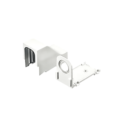 Accesorio Para Techo Falso/Entrada, Con Conexión Tubería 1/2 a 1 In, Compatible con Canaletas LD3, LD5 y LD10, Color Blanco | DCEFXWH-X