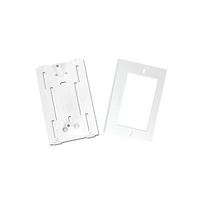 Soporte y tapa universal color blanco de PVC auto extinguible, para canaleta TEK100 (5595-10001) | TEK-100-UNI