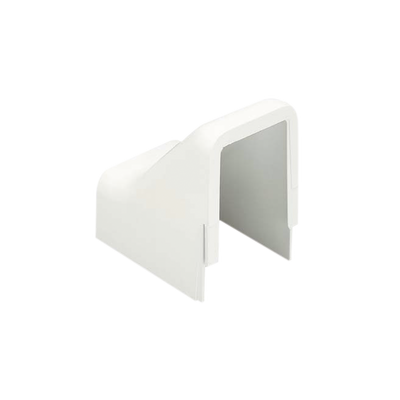 Conexión para techo falso/entrada, para uso con canaleta LD10, material ABS, Color Blanco Mate | DCF10IW-X