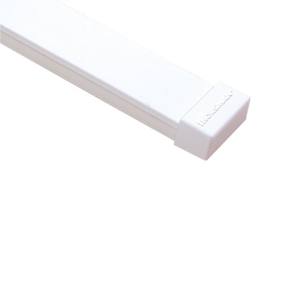 Tapa final color blanco de PVC auto extinguible,  para canaletas TMK1020, TMK1020SD, TMK1020CD (5190-02001) | TMK-1020-F