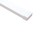 Tapa final color blanco de PVC auto extinguible,  para canaletas TMK1020, TMK1020SD, TMK1020CD (5190-02001) | TMK-1020-F