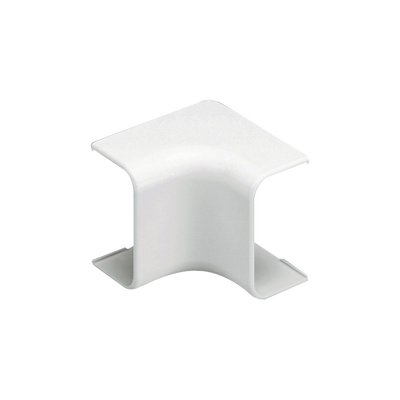 Esquinero interior, para uso con canaleta LD3, material ABS, Color Blanco Mate | ICF3IW-E