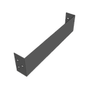 Placa de Cierre para Escalera de Aluminio / Peralte 3 1/4" / Ancho 12" / Incluye Tornillería (CHPCE314X12AK) | CH-PCE812ALK