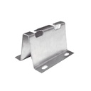 Soporte de piso falso directo, ideal para llegada a Rack, con acabado Electro Zinc | MG-51-142EZ