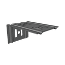 Ménsula Para MallaFils, para montaje en pared, para anchos de charola de 100 mm, con acabado electrozinc | ML-MEC-100EZ