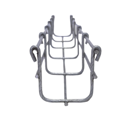 Charola Bimetálica Tipo Malla 54/50 mm, Ideal Para Utilizarse al Exterior o Zonas Húmedas, Hasta 43 Cables Cat6, Tramo de 3 Metros | CH-54-50BM