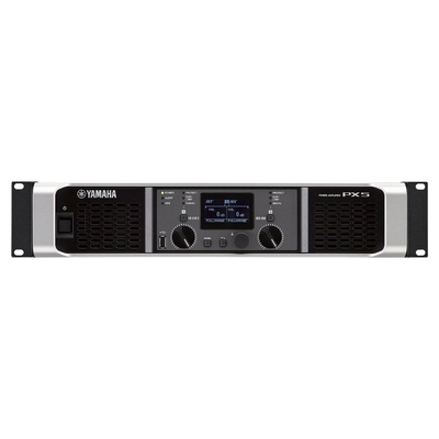 Amplificador de audio Clase D | 500 W x 2 a 8Ω | 800 W x 2 a 4Ω. | Baja Impedancia | Procesamiento Inteligente | PX5