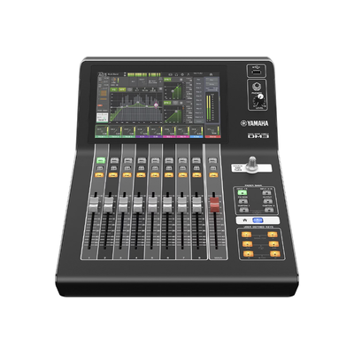 Mezcladora digital  para grabación o en vivo 16 x 8 pantalla tactil 9" con puertos Dante incorporado | DM3