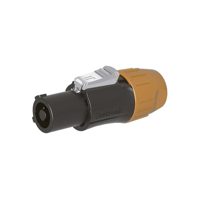POWERCOM,  línea, neutro y conexión a tierra de seguridad preadaptada IP65 Color Negro | SAC3FCB-N-W